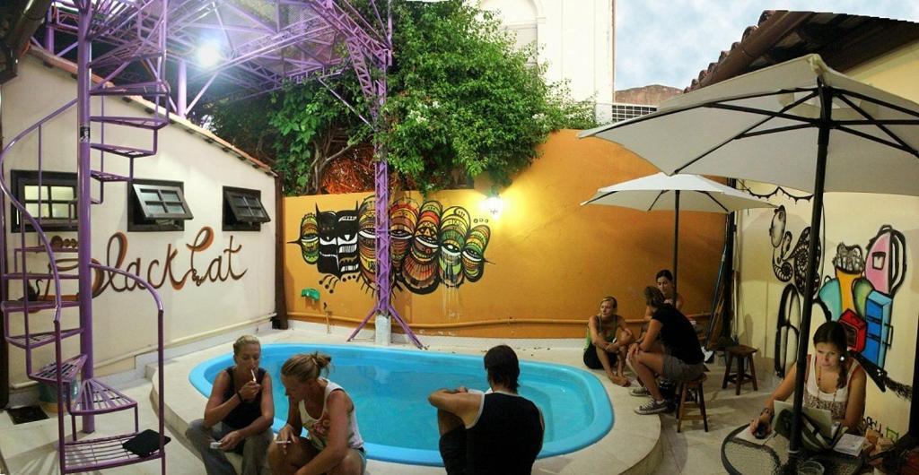 אסונסיון Black Cat Hostel מראה חיצוני תמונה